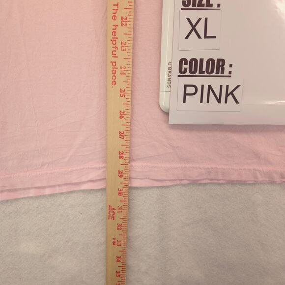 Bad Bunny Band Short Sleeve Crew Neck T Shirt Womens Size Extra Large XL Pink - Picture 6 of 9